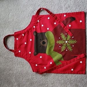 Crate & Barrel Holiday Apron